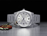 Rolex Oyster Perpetual 34 114200 Oyster Quadrante Argento Arabi 3-6-9 Indici Blu