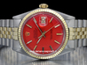 Rolex Datejust 1601 Jubilee Quadrante Rosso
