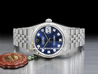 Rolex Datejust Medio Lady 31 78274 Jubilee Quadrante Blu Diamanti