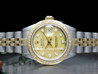  Rolex Datejust Lady 69173 Jubilee Quadrante Champagne Ghiera Diamanti