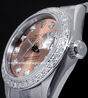 Rolex Datejust Lady 79174 Jubilee Quadrante Rosa Ghiera Diamanti