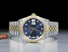 Rolex Datejust 16233 Jubilee Quadrante Blu Ghiera Diamanti