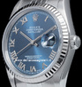  Rolex Datejust 16234 Jubilee Quadrante Blu Romani