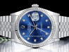   Rolex Datejust 16234 Jubilee Quadrante Blu Diamanti
