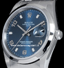  Rolex Date 15200 Oyster Quadrante Blu Arabi