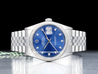 Rolex Datejust 16234 Jubilee Blu Diamanti