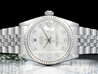  Rolex Datejust Medio Lady 31 68274 Jubilee Quadrante Argento Diamanti