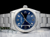 Rolex Oyster Perpetual Medio Lady 31 67514 Oyster Quadrante Blu Arabi 3-6-9