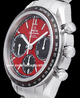 Omega Speedmaster Racing Co-Axial Chronograph 32630405011001 Quadrante Rosso