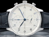 IWC Portoghese Cronografo IW371417 Quadrante Bianco Arabi
