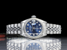 Rolex Datejust Lady 69174 Jubilee Quadrante Blu Diamanti