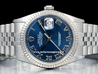 Rolex Datejust 16234 Jubilee Quadrante Blu Romani