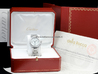 Cartier Pasha C Gran Data W31044M7 Quadrante Bianco Ghiera Diamanti