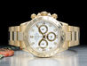Rolex Cosmograph Daytona 116528 Oro Quadrante Bianco Diamanti