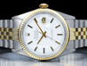 Rolex Datejust 1601 Bracciale Jubilee Quadrante Bianco