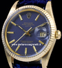 Rolex Date 15038 Oro 18kt Quadrante Blu