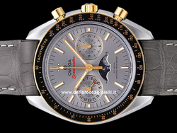 Omega Speedmaster Moonwatch Fasi Lunari Co-Axial Master Chronometer 30423445206001 Quadrante Grigio