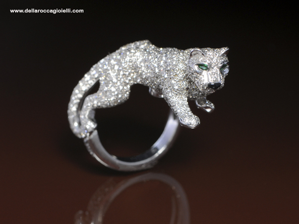 cartier panther ring replica in Italy