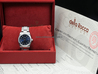 Rolex Oyster Perpetual Medium Lady 31 67480 Oyster Bracelet Blue Arabic 3-6-9 Dial 