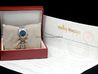 Rolex Oyster Perpetual 24 Oyster Bracelet Blue Arabic 3-6-9 Dial 67180