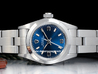 Rolex Oyster Perpetual 24 Oyster Bracelet Blue Arabic 3-6-9 Dial 67180