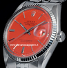 Rolex Datejust 1601 Jubilee Bracelet Red Dial