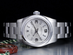 Rolex Oyster Perpetual Lady 176200 Oyster Bracelet Silver Dial