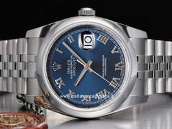 Rolex Datejust 126200 Jubilee Bracelet Blue Roman DIal