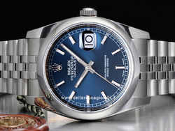 Rolex Datejust 126200 Jubilee Bracelet Blue Dial