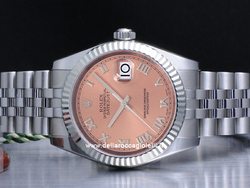 Rolex Datejust Medium Lady 31 278274 Jubilee Bracelet Pink Roman Dial
