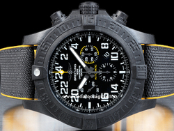 Breitling Avenger Hurricane 24H Breitlight Watch XB1210E4 Black Arabic Dial
