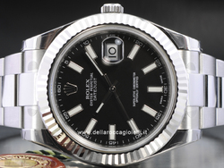 Rolex Datejust II 126334 Oyster Bracelet Black Dial
