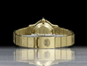 Cartier Santos Lady Ottagonale Oro Quadrante Bianco Romani 