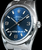 Rolex Air-King 34 Oyster Quadrante Blu Arabi 3-6-9 14000