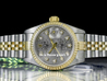 Rolex Datejust Lady 69173 Jubilee Quadrante Grigio Jubilee Diamanti