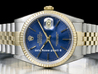 Rolex Datejust 36 Jubilee Quadrante Blu 16233