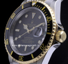 Rolex Submariner Data 16613 SEL Acciaio e Oro Oyster Quadrante Nero