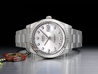 Rolex Datejust II 116334 Oyster Quadrante Argento Diamanti