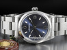Rolex Oyster Perpetual Medio Lady 31 67480 Oyster Quadrante Blu Arabi 3-6-9