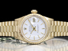 Rolex Datejust Lady 69178 Oro President Quadrante Bianco 