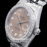 Rolex Datejust Medio Lady 31 78240 Jubilee Quadrante Rosa Ghiera Diamanti