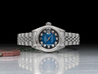 Rolex Datejust Lady 69174 Jubilee Quadrante Blu Degrade Diamanti 