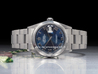 Rolex Datejust 16200 Oyster Quadrante Blu Romani