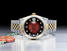 Rolex Datejust 16233 Jubilee Quadrante Rosso Degrade Diamanti