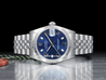 Rolex Datejust Medio Lady 31 78240 Jubilee Quadrante Blu Arabi