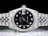 Rolex Datejust Medio Lady 31 68274 Jubilee Quadrante Nero Diamanti