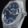 Rolex Datejust 16220 Jubilee Quadrante Blu Romani