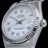 Rolex Datejust Medio Lady 31 68274 Oyster Quadrante Bianco Romani