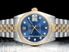  Rolex Datejust Medio Lady 31 68273 Jubilee Quadrante Blu Diamanti