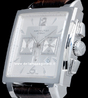  Hamilton Jazzmaster Square Cronografo H326660 Quadrante Bianco 